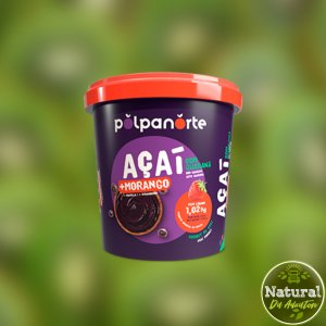 AÇAÍ POTE 1,02KG - MORANGO